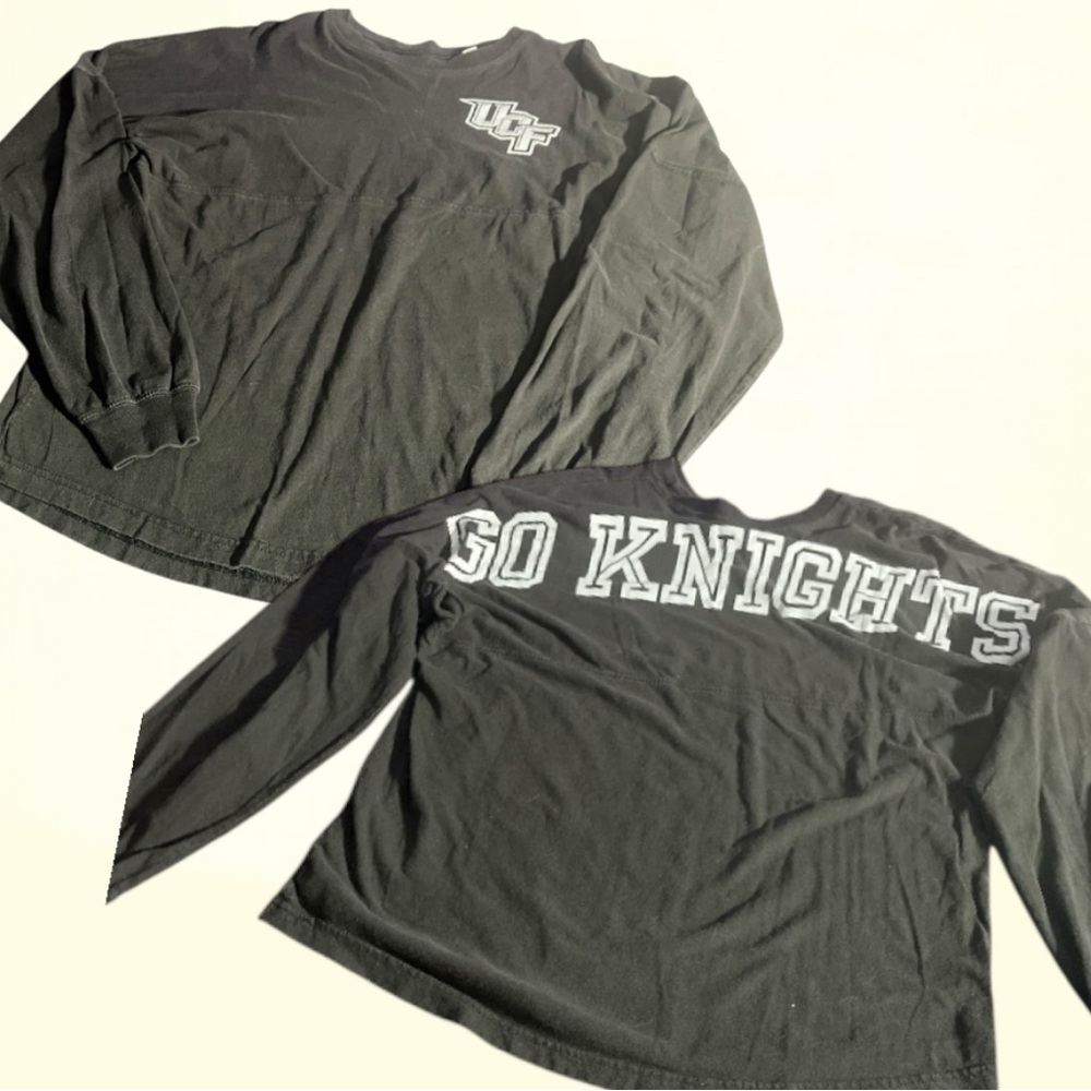 Men’'s Black UCF “Go Knights” Long Sleeve Tee - Size L